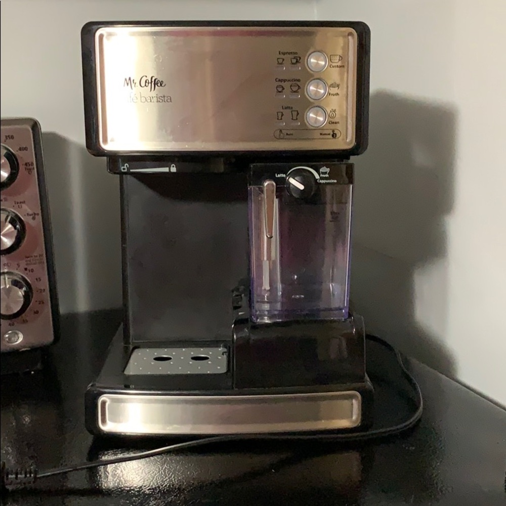 Mr. Coffee latte/espesso machine